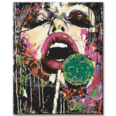 Painting by Numbers Modern Art Lollipop